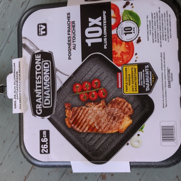 Nwt granitestone grill pan - Picture 4 of 7
